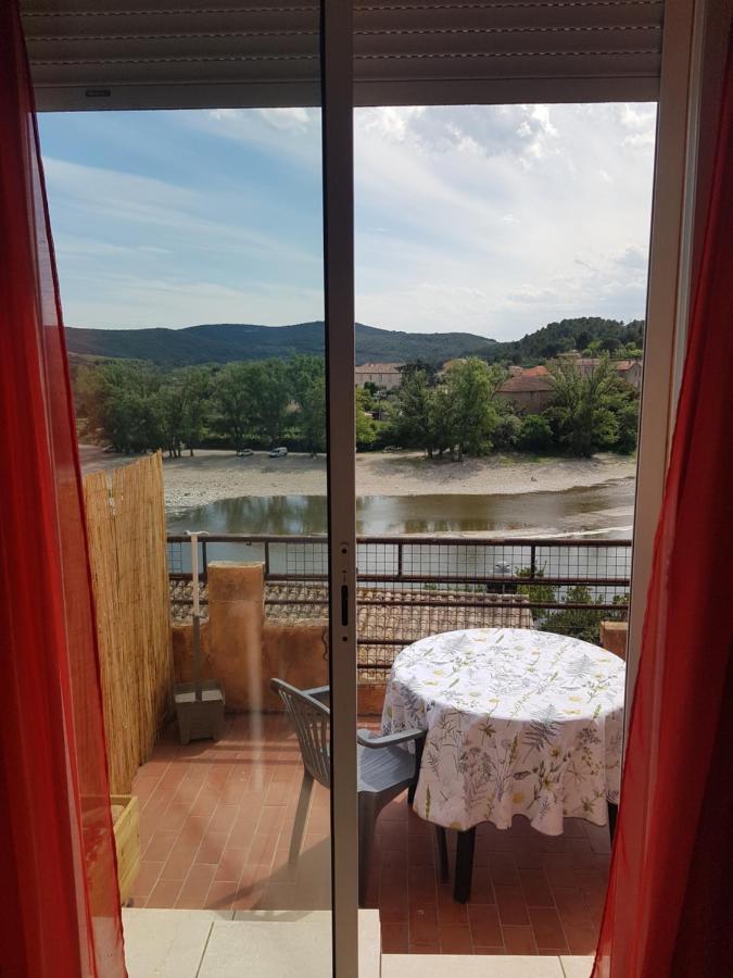 Joli Appartement, Terrasse Plein Sud Roquebrun Exterior foto